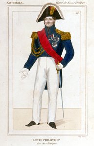 Portrait de Louis Philippe Ier, roi des Français. - French School