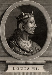 Portrait de Louis VII - French School