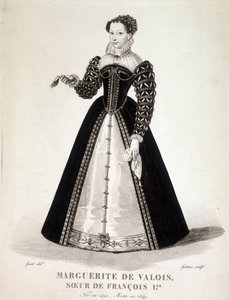 Portrait de Marguerite de Navarre (Marguerite de Valois, Marguerite d