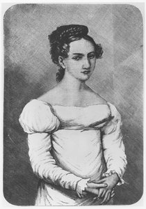Portrait de Maria Wereszczaka - French School