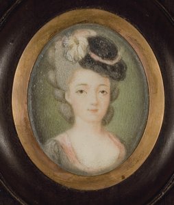Portrait de Marie Adrienne Françoise de Noailles, Marquise de La Fayette