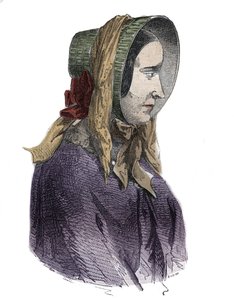 Portrait de Marie Fortunée Capelle, Marie Lafarge (Madame) (1816-1852) criminelle française - French School