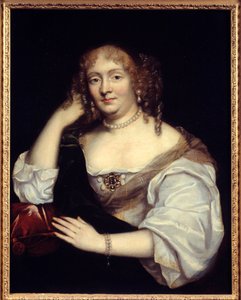 Portrait de Marie de Rabutin-Chantal, Marquise de Sévigné - French School