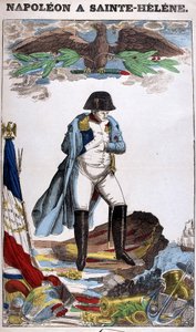 Portrait de Napoléon Bonaparte à Sainte-Hélène. Image d