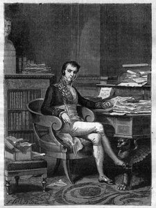 Portrait de Nicolas François Mollien (1758-1850), homme politique français - dans « Histoire de l