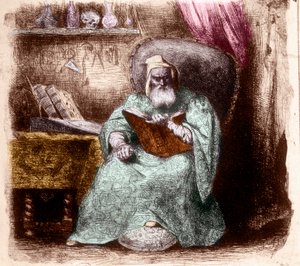 Portrait de Nostradamus, Michel de Notre Dame - French School