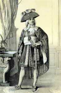 Portrait de Paul de Barras (1755-1829), homme politique français. - dans « Galerie historique de la Révolution française » par Albert Maurin - French School