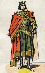 Portrait de Philippe V le Long (1294 - 1322), roi de France. - French School