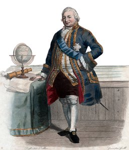 Portrait de Pierre André de Suffren de Saint Tropez, bailli de Suffren (1729-1788), amiral français - French School
