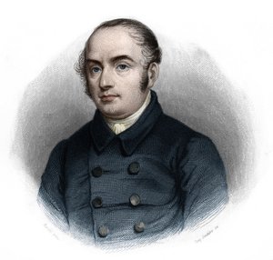 Portrait de Pierre-Antoine Berryer (1790-1868) (dit Berryer fils), avocat français. Dans "Livre des Orateurs" par Louis de Cormenin Timon. 1842. Collection privée. - French School