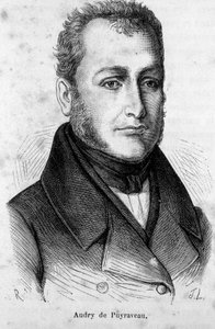 Portrait de Pierre Francais Audry de Puyraveau (1783-1852), député français - French School