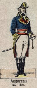 Portrait de Pierre François Charles Augereau, duc de Castiglione (maréchal Augereau) maréchal de France - French School