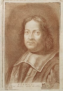 Portrait de Pierre de Fermat (1601-1665) de Histoire des Mathématiciens par Alexandre Saverien, milieu du 18e siècle - French School