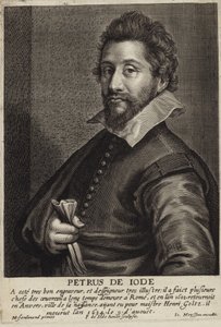 Portrait de Pieter de Jode I - French School