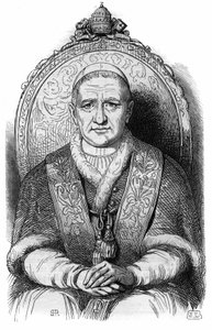 Portrait du Pape Grégoire XVI (Bartolomeo Alberto Cappellari) - French School