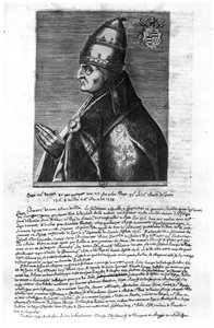 Portrait du Pape Jean XXII (1244-1334)