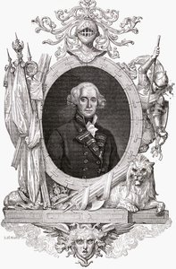 Portrait de Richard, comte Howe (1726-99) officier de marine anglais