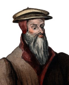 Portrait de Robert I Estienne - French School