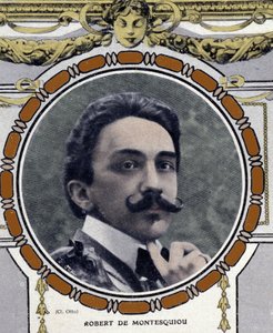 Portrait de Robert de Montesquiou (1855-1921), écrivain français - French School