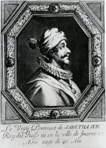Portrait de Sabbatai Zevi [1626 – 1676], c.1666 - French School