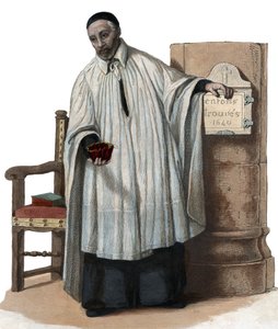 Portrait de Saint Vincent de Paul - French School