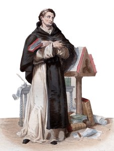 Portrait de Saint Bernard de Clairvaux - French School
