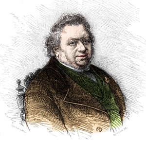 Portrait de Saintine (Xavier Boniface de Saintine) - French School