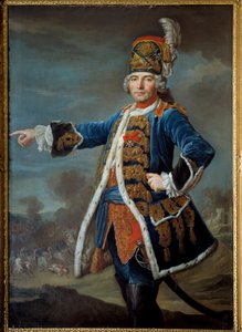 Portrait de Simon Claude de Grassin de Glatigny (? -1776) - French School