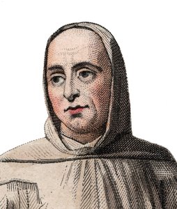 Portrait de Suger (abbé Suger) (1081-1151) - French School
