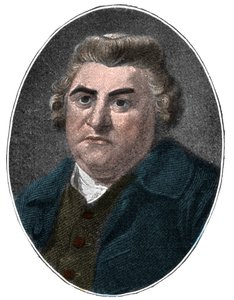 Portrait de Thomas Warton (1728-1790) historien littéraire anglais, critique et poète. 19ème siècle. - French School