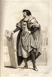 Portrait de Tommaso di Giovanni Cassai, dit Masaccio - French School