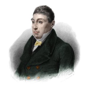 Portrait du général La Fayette (Marie Gilbert Mottier, Marquis de Lafayette) (1757-1834), aristocrate, officier militaire et homme politique français. dans "LIBRE DES SPORERS" par Louis de Cormenin Timon. 1842. Collection privée.