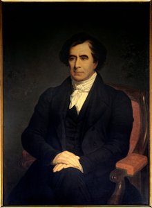 Portrait de François Arago (1786-1833), astronome et politicien, ministre de la marine et de la guerre en 1848 - French School
