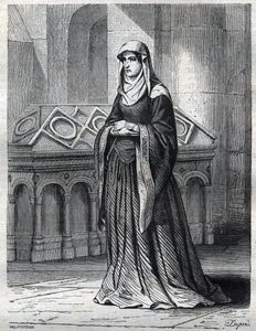 Portrait de la religieuse bénédictine qui aurait été la maîtresse et la sœur du pape Grégoire XII et la mère d