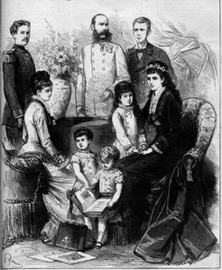 Portrait de la famille impériale d