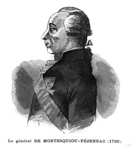 Portrait du marquis Anne Pierre Comte de Montesquiou-Fezensac - French School