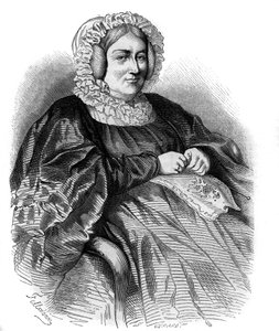 Portrait de la Marquise de La Rochejaquelein (née Marie Louise Victoire de Donnissan) (1772-1857), écrivaine française - French School