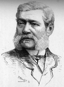 Portrait du graveur sur bois, Comte Colonna Cesari (1825-1887). - French School