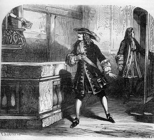 Portrait du chevalier de Bouillon, jeune débauché, futur amant de Madame d