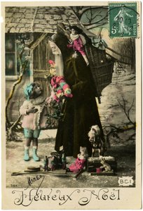 Carte postale : Joyeux Noël, Mary