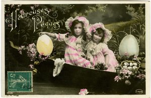 Carte postale : Joyeuses Pâques