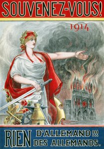 Affiche "Souvenez-vous! 1914. Rien de l