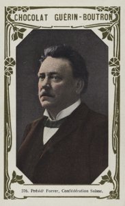 Président Forrer, Confédération Suisse - French School