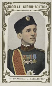 Prince Alexandre de Serbie, Héritier - French School
