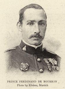 Prince Ferdinand de Bourbon (gravure) - French School
