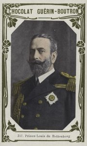 Prince Louis de Battenberg - French School