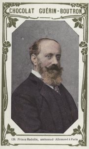 Prince Radolin, ambassadeur allemand à Paris - French School