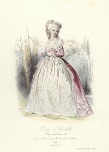 Princesse de Lamballe, règne de Louis XVI de France - French School