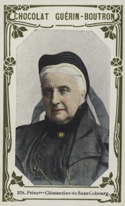 Princesse Clémentine de Saxe Cobourg - French School