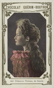 Princesse Tatiana, de Russie - French School